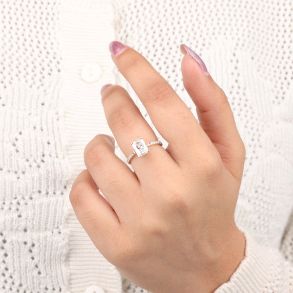 Radiant Diamond Ring