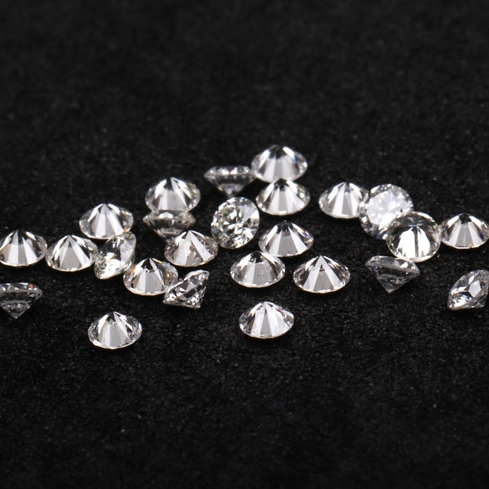 1.7 MM Natural Loose Diamond Natural White Round Brilliant Cut Diamond For Earring