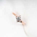 Load image into Gallery viewer, Solitaire Ring 4 Prong Ring
