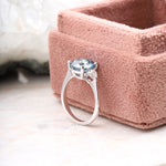 Load image into Gallery viewer, Three Stone Ring | Lab Grown Diamond Ring
