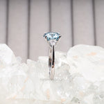 Load image into Gallery viewer, Three Stone Ring | Lab Grown Diamond Ring
