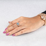 women's brilliant cut diamond ring