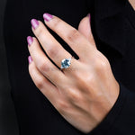 Load image into Gallery viewer, Three Stone Ring | Lab Grown Diamond Ring
