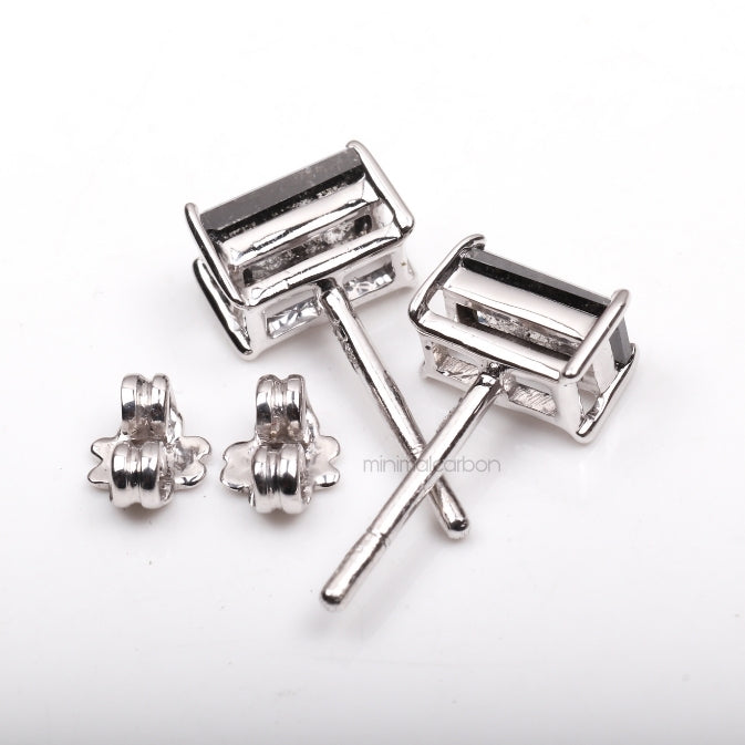 Baguette Studs Earring Pair