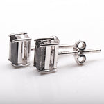 Load image into Gallery viewer, Baguette Studs Earring Pair
