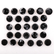 Black Natural Loose Round Rose Cut Earth Mined Diamond