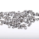 0.8 To 1.0 MM - Salt And Pepper Round Brilliant Cut Diamond - Minimal Carbon