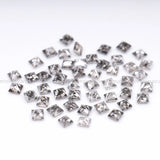1.2 MM Salt And Pepper Princess Cut Diamond