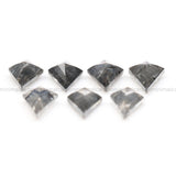 0.88 CT, 5.0 X 3.0 MM Salt And Pepper Kite Cut Diamond