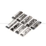 1.82 CT, 6.0 X 2.0 MM Salt And Pepper Baguette Cut Diamond