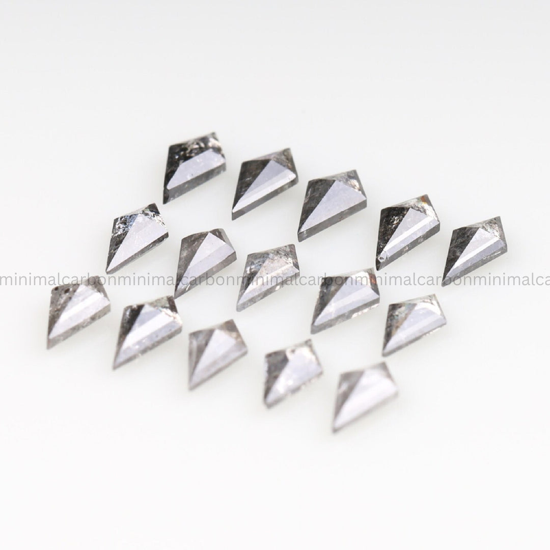 1 CT, 4.0 X 2.0 MM | Salt And Pepper Kite Cut Diamond