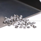1.2 MM Salt And Pepper Princess Cut Diamond