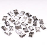 2.10 CT, 3.0 X 2.0 MM Salt And Pepper Baguette Cut Diamond