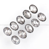 1.88 CT, 4.0 X 3.0 MM | Salt And Pepper Oval Cut Diamond