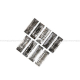 1.82 CT, 6.0 X 2.0 MM Salt And Pepper Baguette Cut Diamond