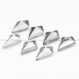 0.88 CT, 5.0 X 3.0 MM Salt And Pepper Kite Cut Diamond