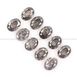 1.88 CT, 4.0 X 3.0 MM | Salt And Pepper Oval Cut Diamond