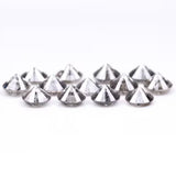3.6 To 4.0 MM - Salt And Pepper Round Brilliant Cut Diamond - Minimal Carbon