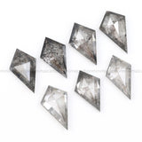0.88 CT, 5.0 X 3.0 MM Salt And Pepper Kite Cut Diamond