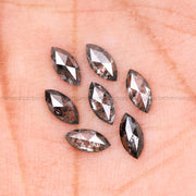 2.50 CT, 6.0 X 3.0 MM | Salt And Pepper Marquise Cut Diamond