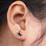 Load image into Gallery viewer, Crescent Studs Earrings
