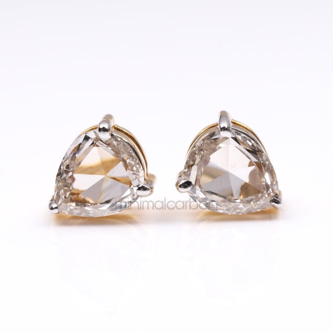 Pear Stud Earrings Pair