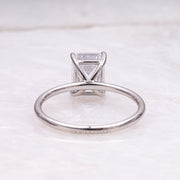 Emerald Cut Diamond Ring - Minimal Carbon