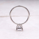 Emerald Cut Diamond Ring - Minimal Carbon