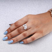 Toi Et Moi Ring - Minimal Carbon