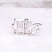 Toi Et Moi Ring - Minimal Carbon