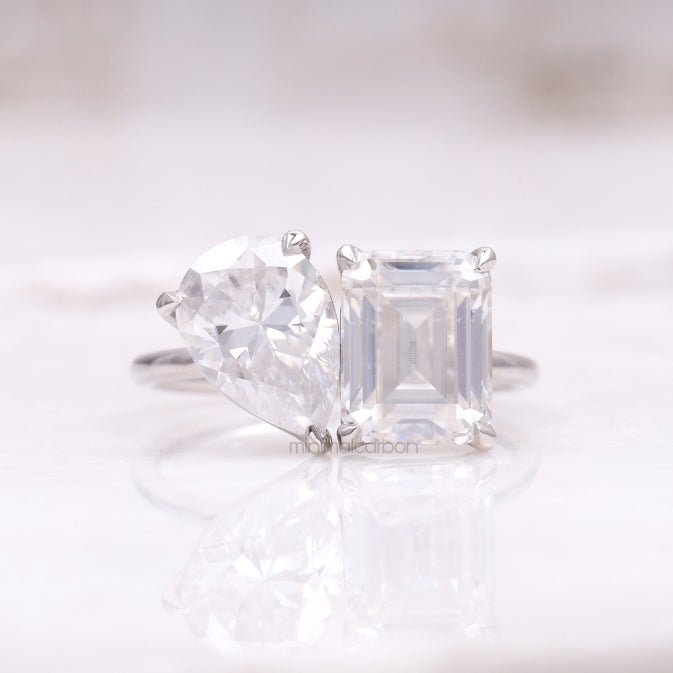 Toi Et Moi Ring - Minimal Carbon
