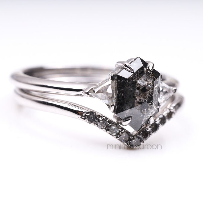 salt and pepper diamond 