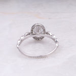 Load image into Gallery viewer, Oval Halo Engagement Ring
