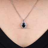 Hamsa Pendant | Hamsa Hand Halo Pendant