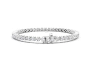 Hexagone tennis bracelet