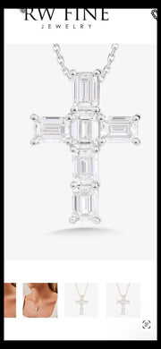 cross-shaped pendant