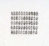 4.0 x 2.0 MM Salt and Pepper Marquise Cut Diamond – Loose Natural Stone