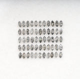 5.0 x 2.5 MM Salt and Pepper Marquise Cut Diamond Loose Natural Diamond
