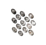 3.0 X 2.0 Salt and Pepper Oval Cut Diamonds