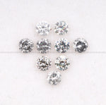 Load image into Gallery viewer, 1.1 To 1.5 MM - Salt And Pepper Round Brilliant Cut Diamond
