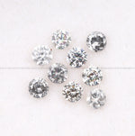 Load image into Gallery viewer, 1.1 To 1.5 MM - Salt And Pepper Round Brilliant Cut Diamond
