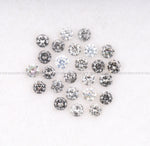 Load image into Gallery viewer, 0.8 To 1.0 MM - Salt And Pepper Round Brilliant Cut Diamond
