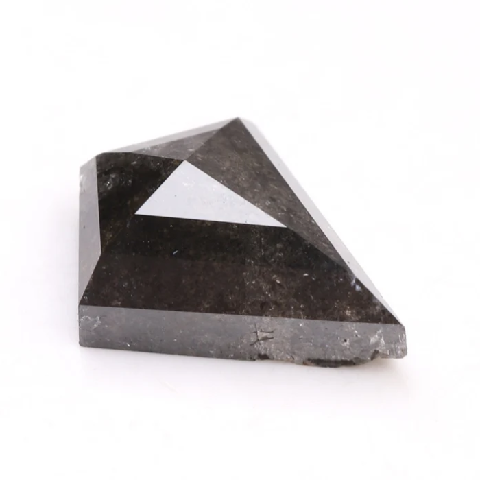 Kite Cut Earth Mined Salt and Pepper Diamond