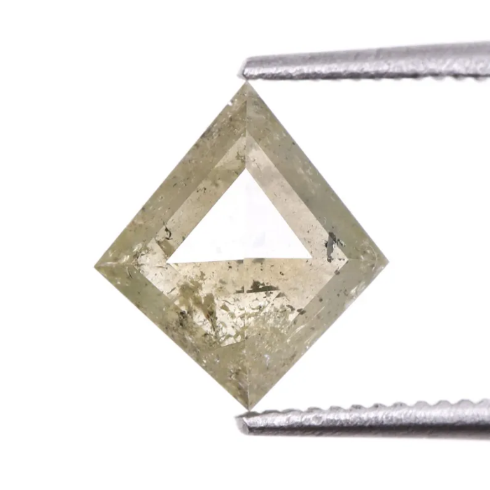 Kite Cut Fancy Natural Rose Cut Diamond