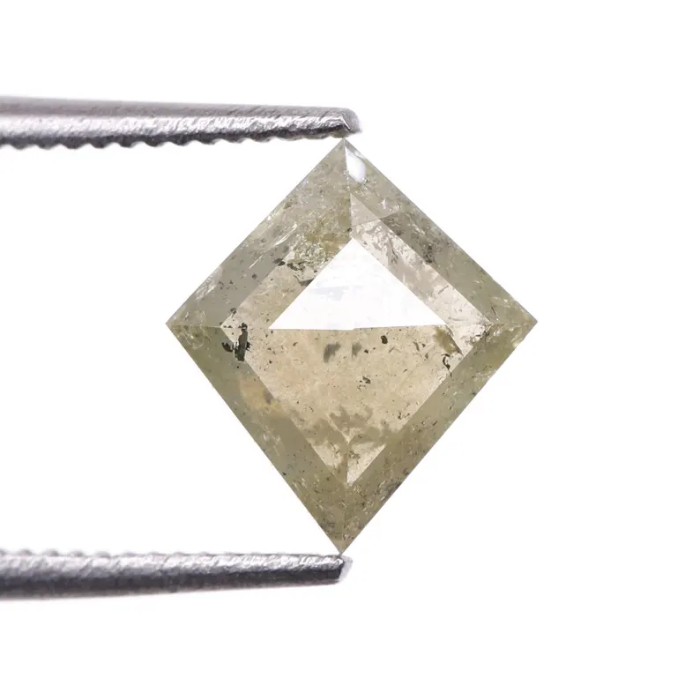 Kite Cut Fancy Natural Rose Cut Diamond
