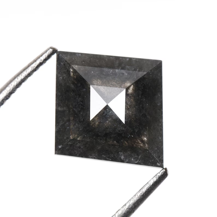 Kite Cut Loose Natural Salt And Pepper Diamond