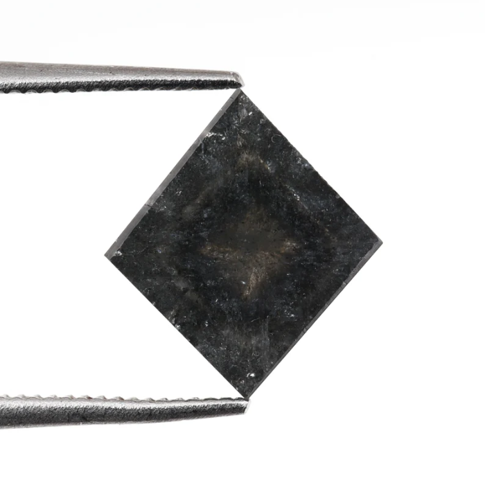 Kite Cut Loose Natural Salt And Pepper Diamond