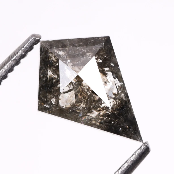 Kite Cut Loose Natural Salt and Pepper Earth Mined Diamond