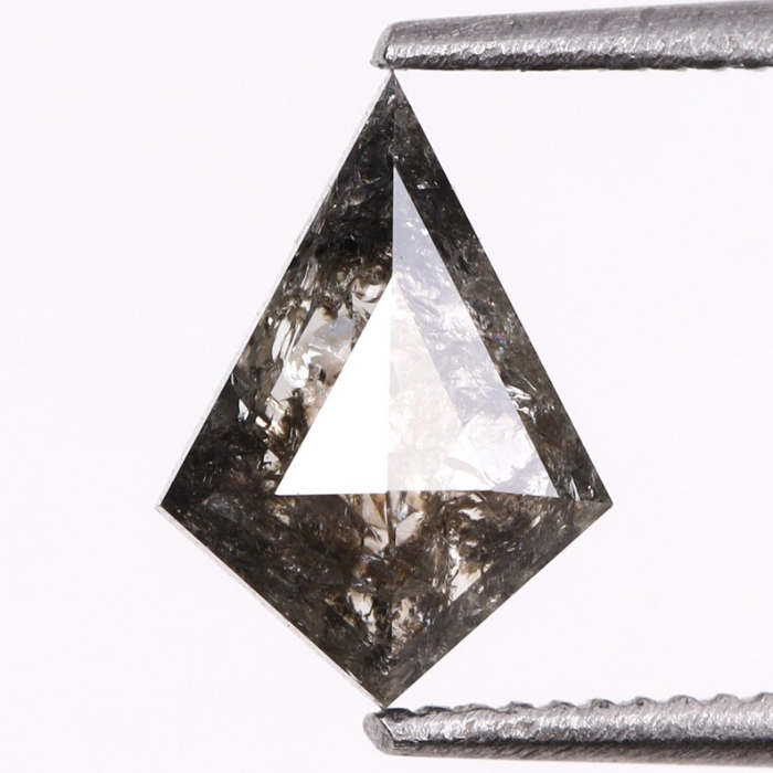Kite Cut Loose Natural Salt and Pepper Earth Mined Diamond