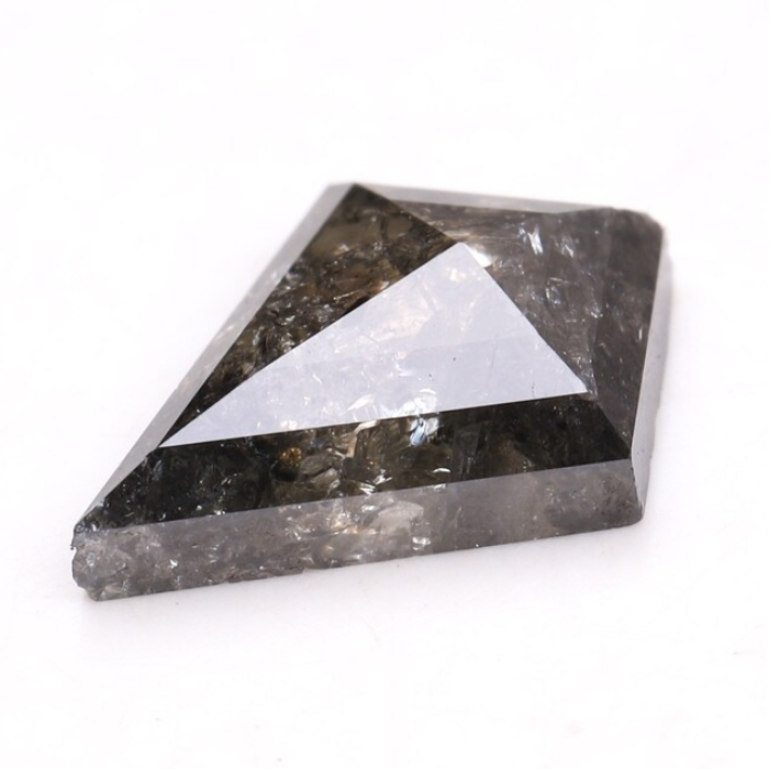 Kite Cut Loose Natural Salt and Pepper Earth Mined Diamond